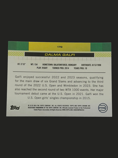 2024 Topps Chrome Dalma Galfi