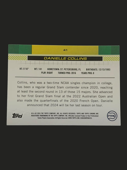 2024 Topps Chrome Danielle Collins