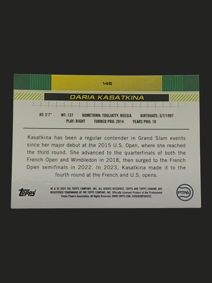2024 Topps Chrome Daria Kasatkina