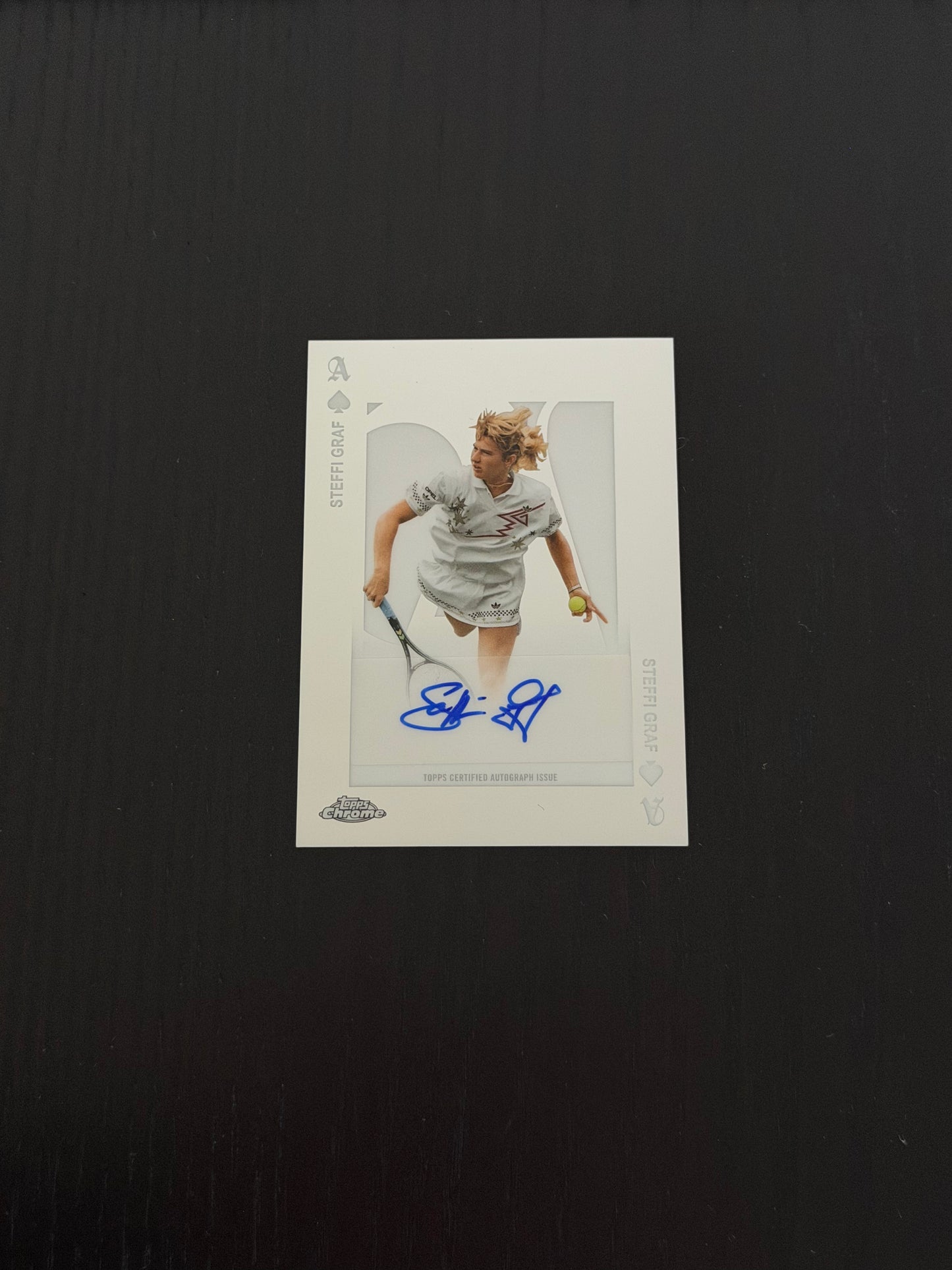 2025 Topps Chrome Aces Autograph Steffi Graf