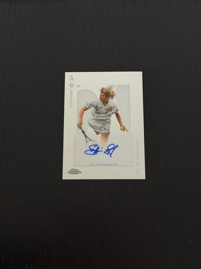 2025 Topps Chrome Aces Autograph Steffi Graf