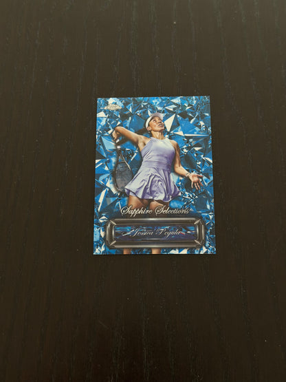 2025 Topps Chrome Sapphire Selections Jessica Pegula
