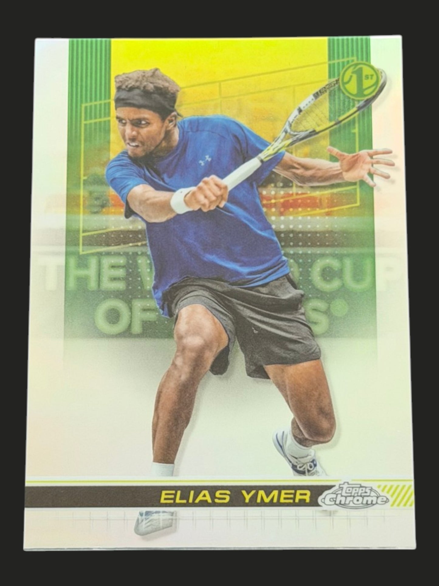 2024 Topps Chrome Elias Ymer — Refractor tennis card