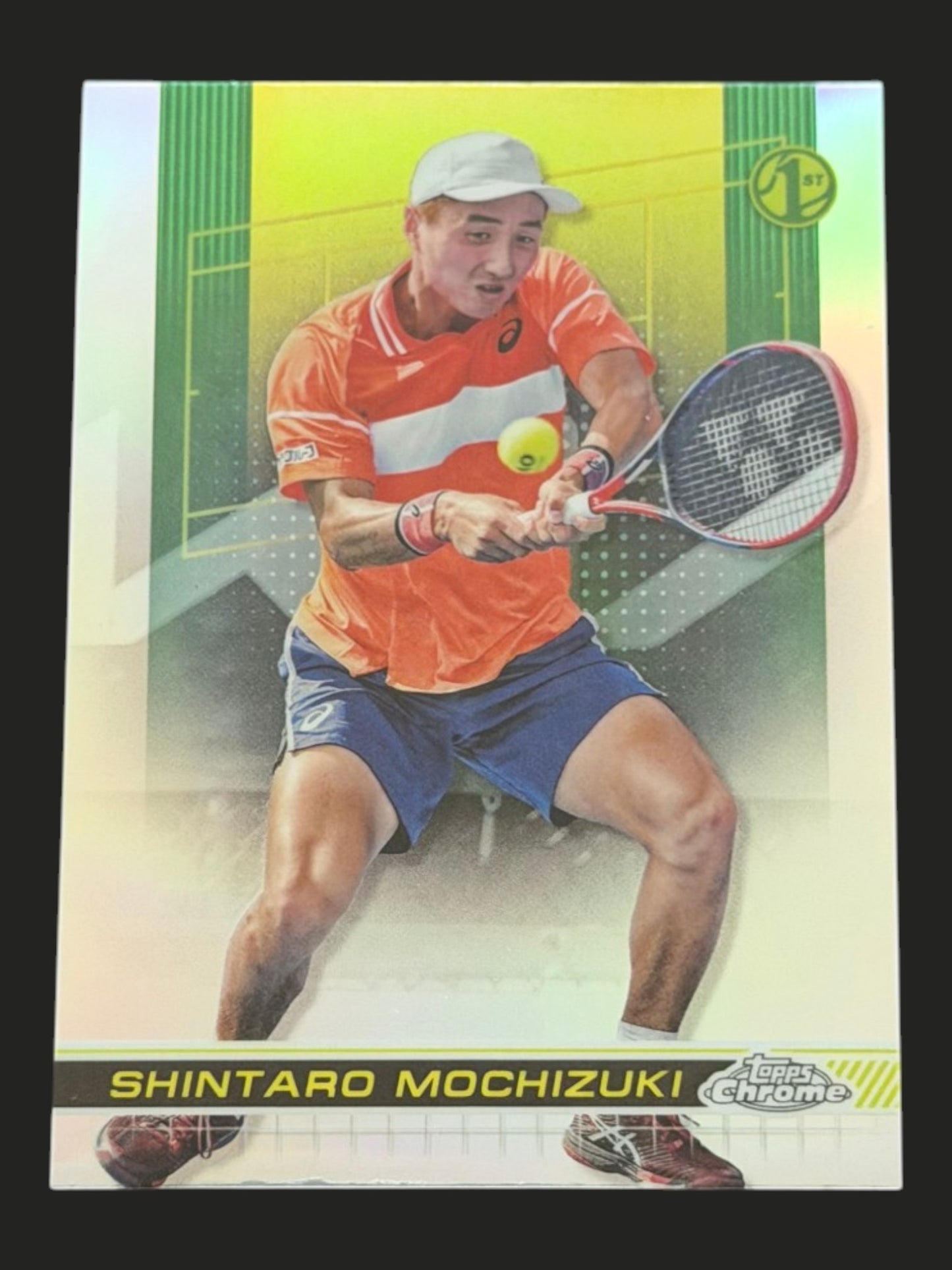 2024 Topps Chrome Shintaro Mochizuki — Refractor tennis card