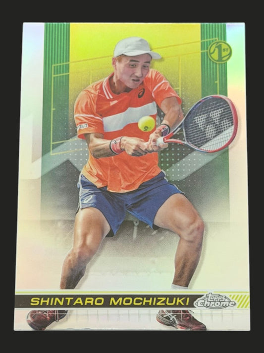 2024 Topps Chrome Shintaro Mochizuki — Refractor tennis card