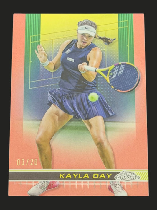 2024 Topps Chrome Tennis Rose Gold 03/20 Kayla Day