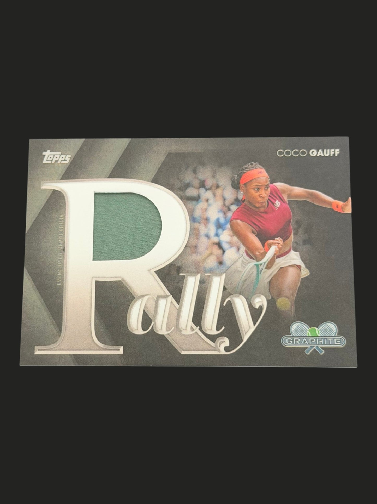 2026 Topps Graphite Tennis Rally Relic Coco Gauff