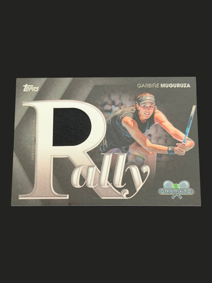 2026 Topps Graphite Tennis Rally Relic Garbine Muguruza