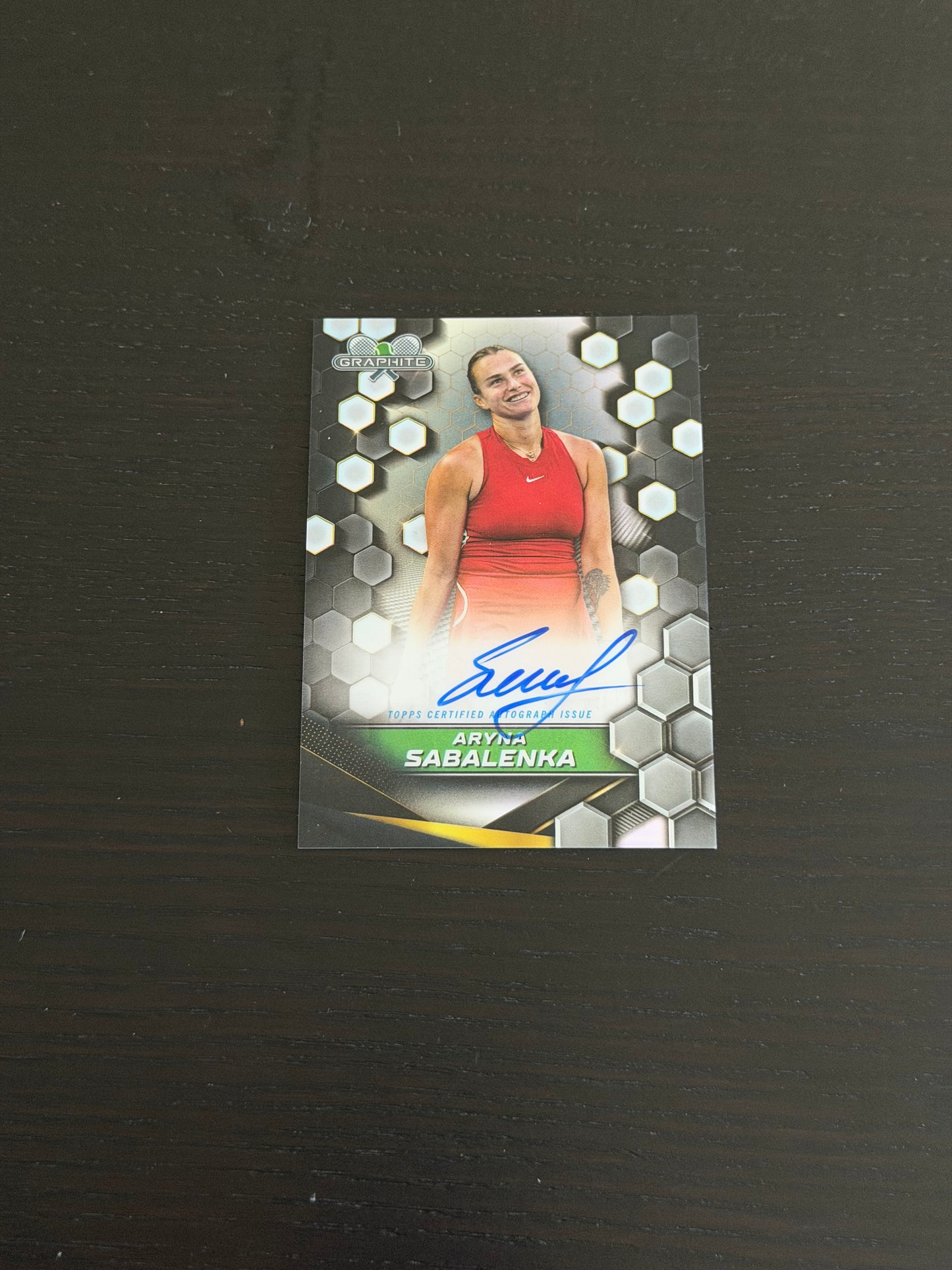 2024 Topps Graphite Aryna Sabalenka — Auto