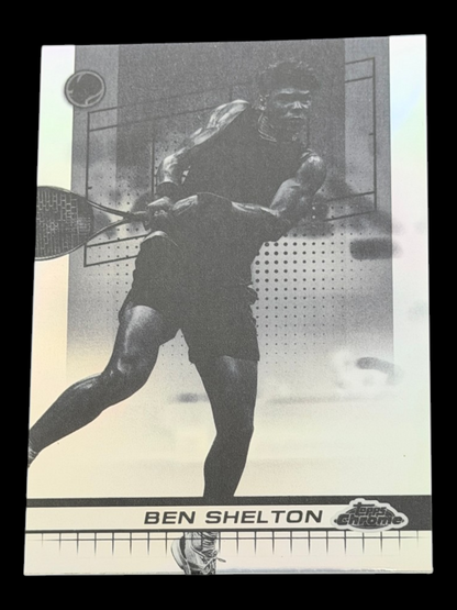 2024 Topps Chrome Ben Shelton — Negative Refractor