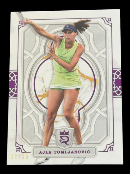 2024 Topps Royalty Ajla Tomljanovic — Purple /35