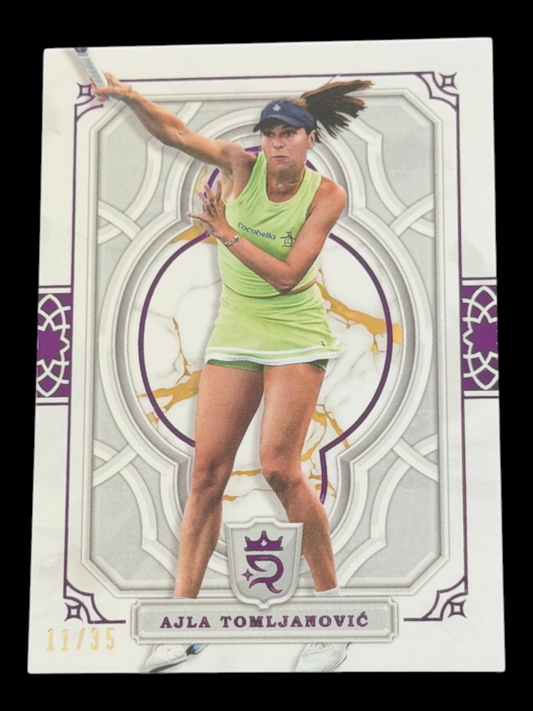 2024 Topps Royalty Ajla Tomljanovic — Purple /35