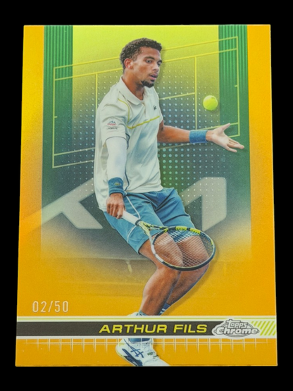 2024 Topps Chrome Arthur Fils — Gold /50
