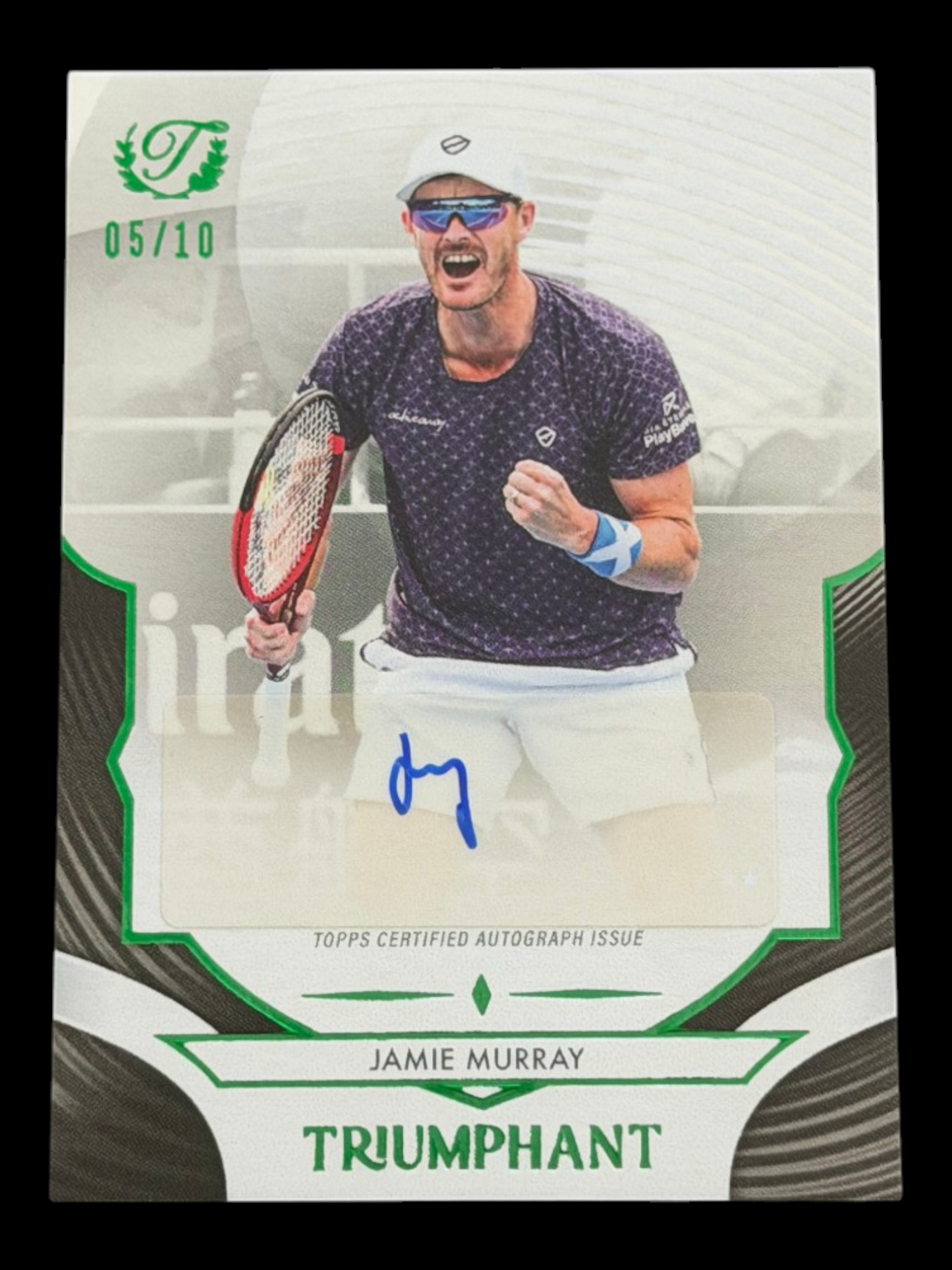 2025 Topps Triumphant Jamie Murray Black Auto /10
