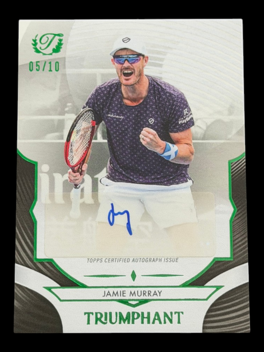 2025 Topps Triumphant Jamie Murray Black Auto /10