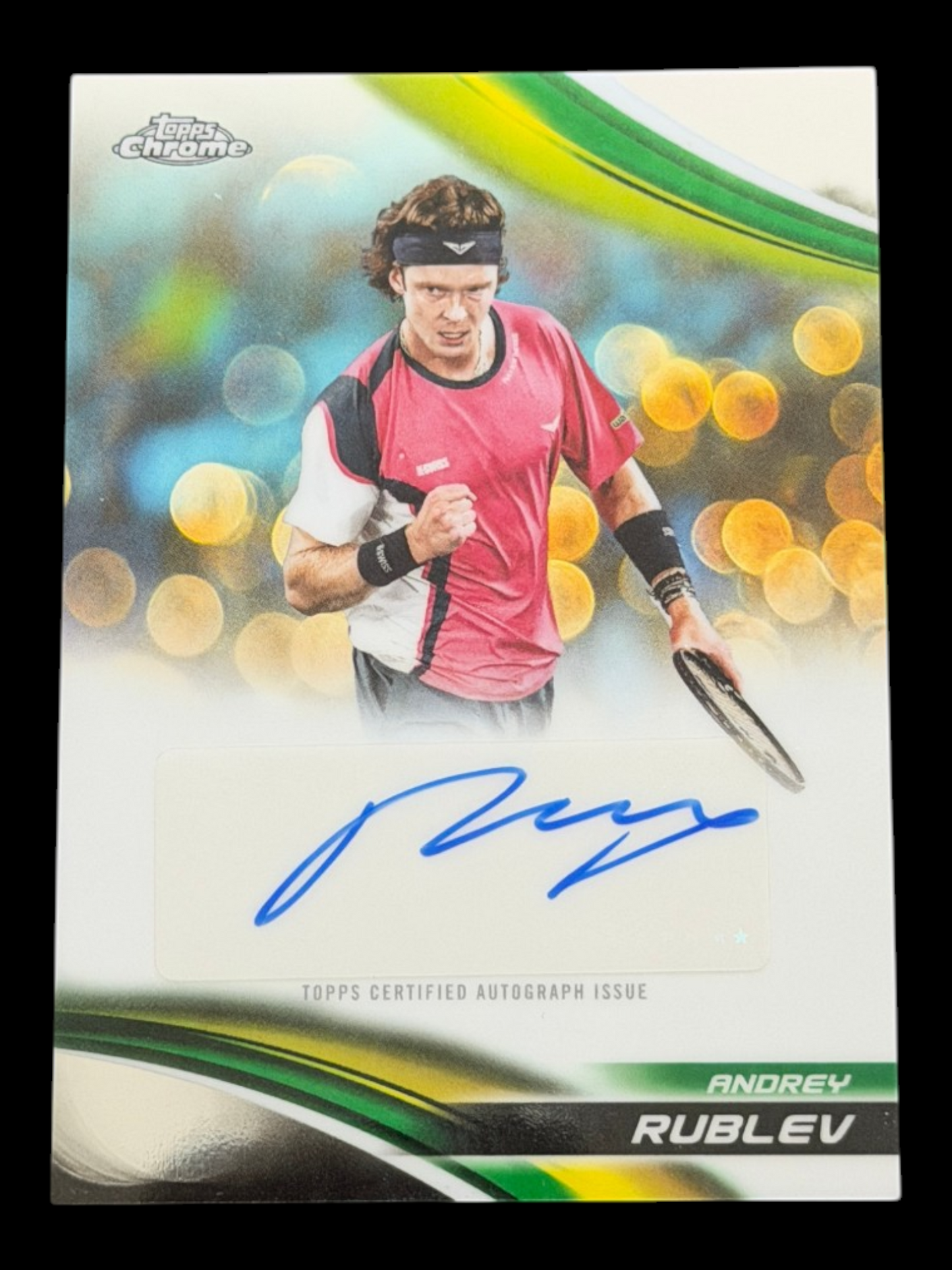 2025 Topps Chrome Andrey Rublev Auto