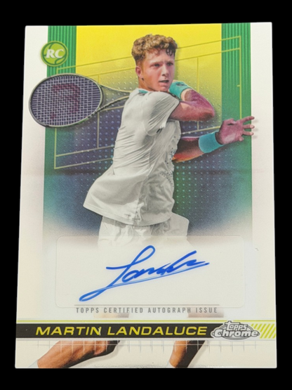 2024 Topps Chrome Martin Landaluce — Auto