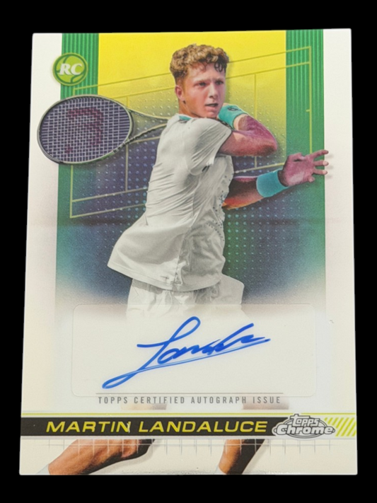 2024 Topps Chrome Martin Landaluce — Auto