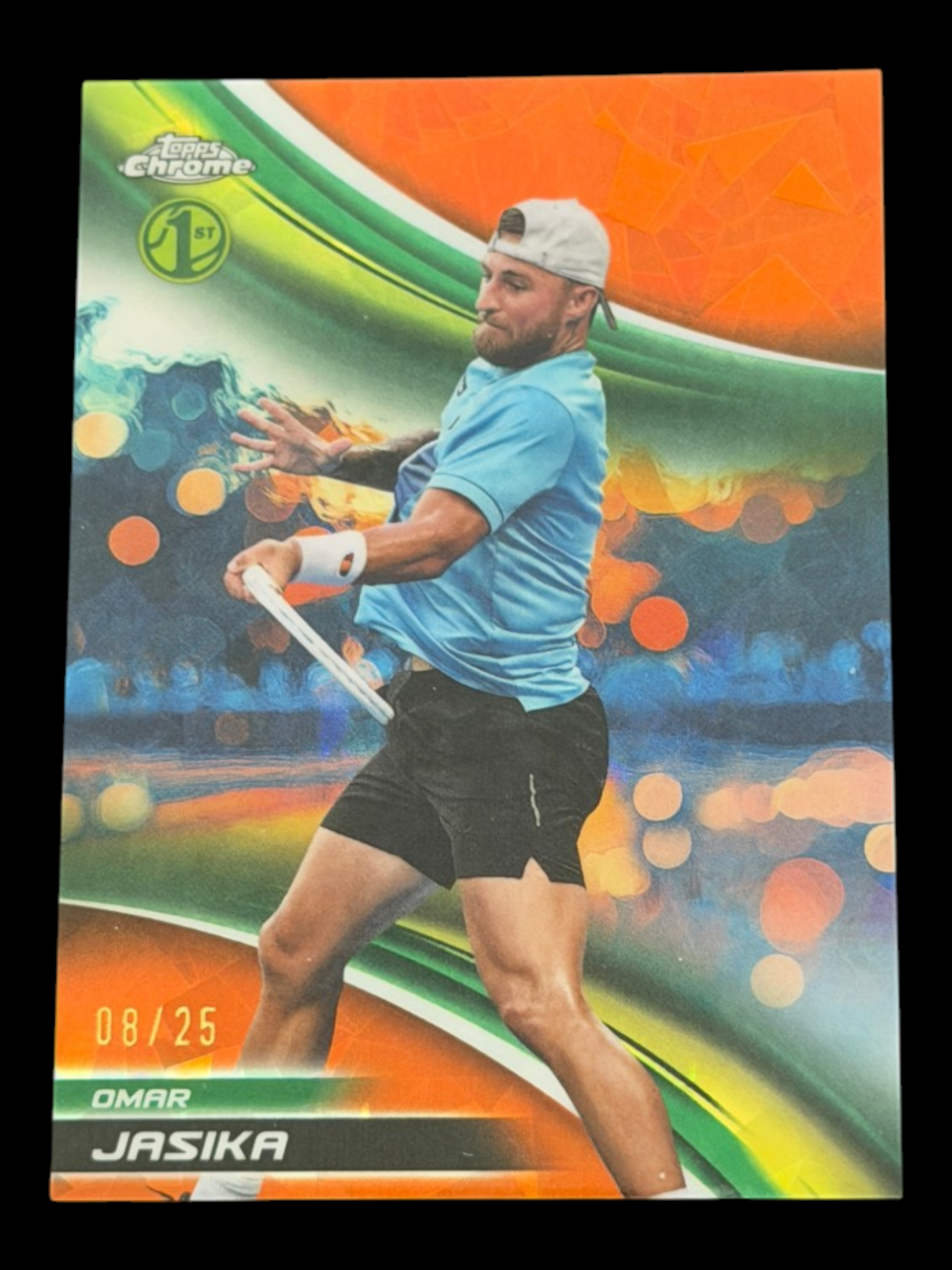 2025 Topps Chrome Sapphire Omar Jasika - Orange /25