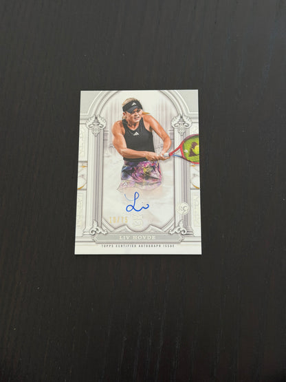 2024 Topps Royalty Liv Hovde — Imperial Ink Auto /75