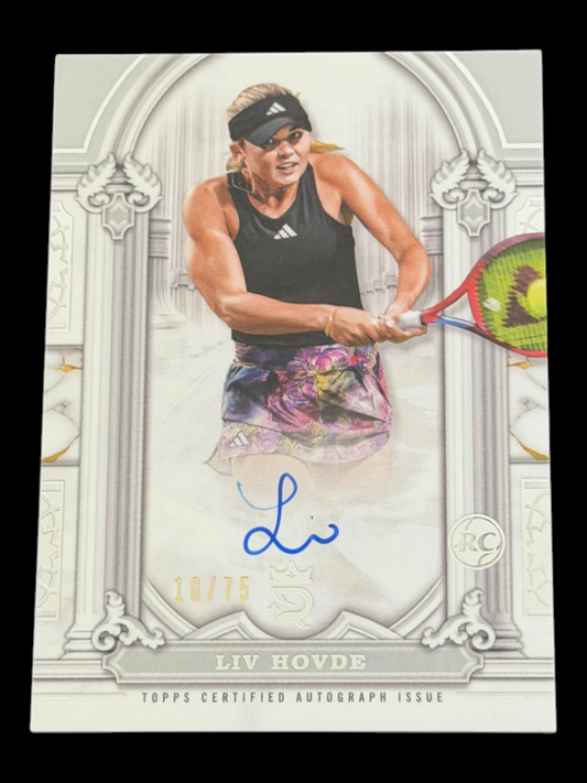 2024 Topps Royalty Liv Hovde — Imperial Ink Auto /75