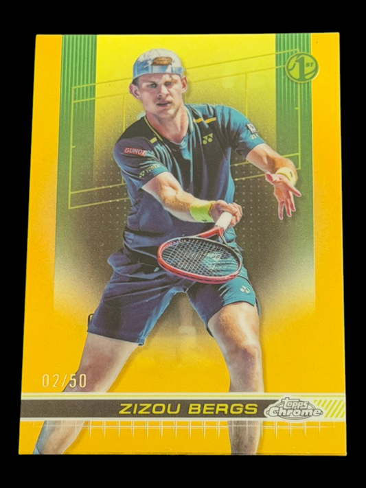 2024 Topps Chrome Zizou Bergs — Gold /50