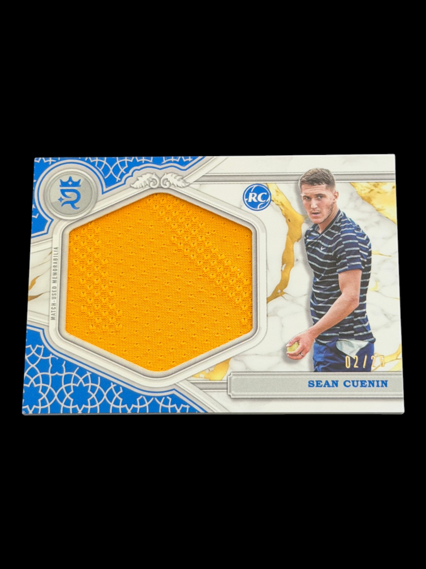 2024 Topps Royalty Sean Cuenin — Blue Jumbo Relic /25