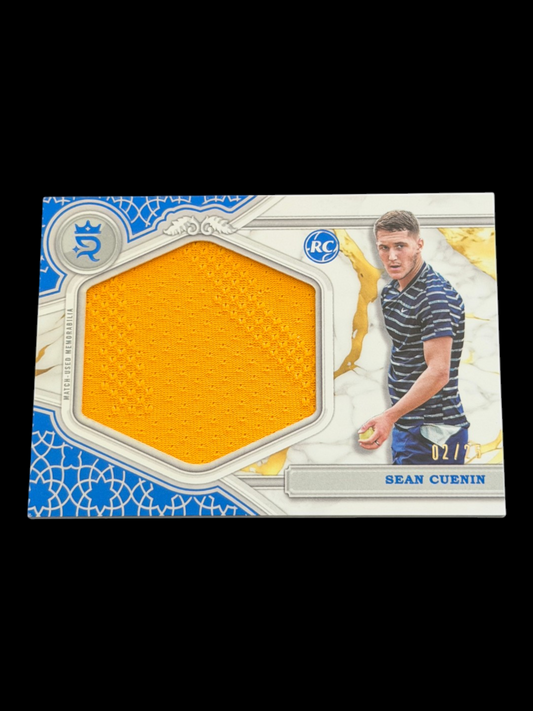 2024 Topps Royalty Sean Cuenin — Blue Jumbo Relic /25