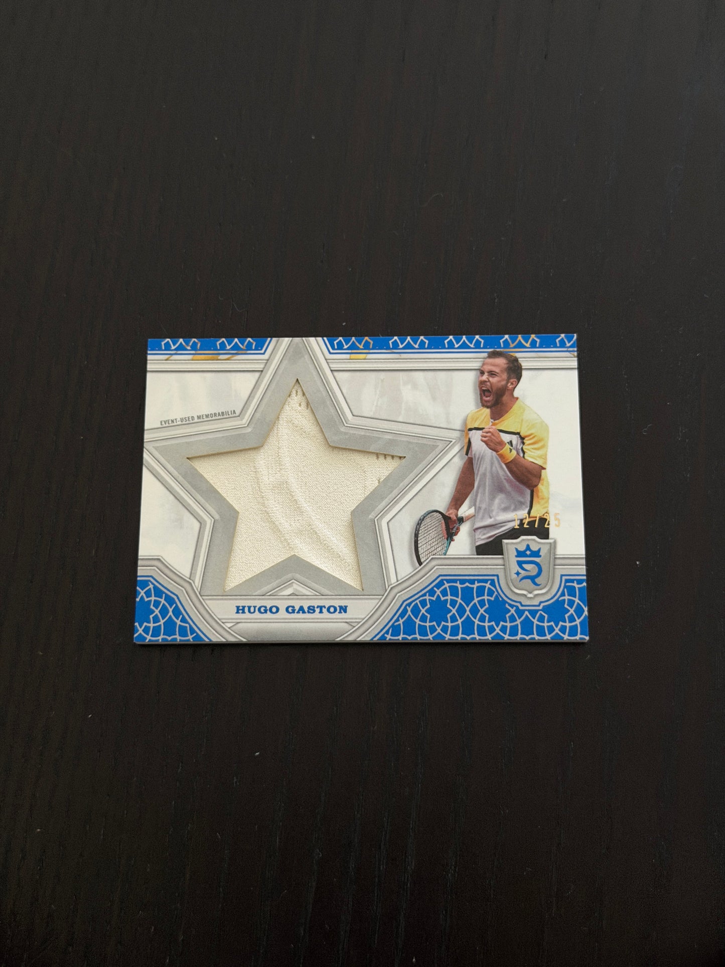 2024 Topps Royalty Hugo Gaston — Blue Star Relic /25