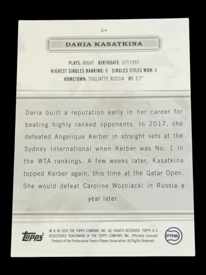2024 Topps Royalty Daria Kasatkina /99