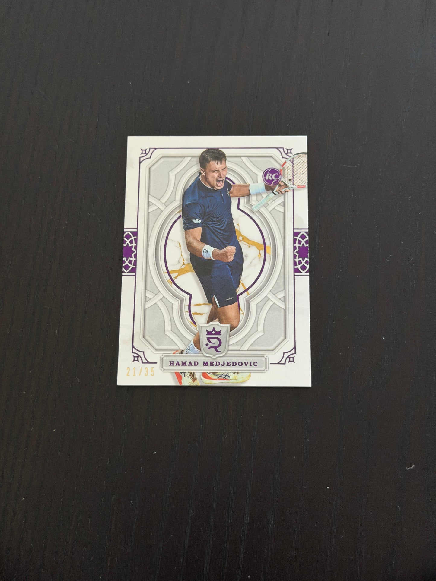 2024 Topps Royalty Purple Hamad Medjedovic /35