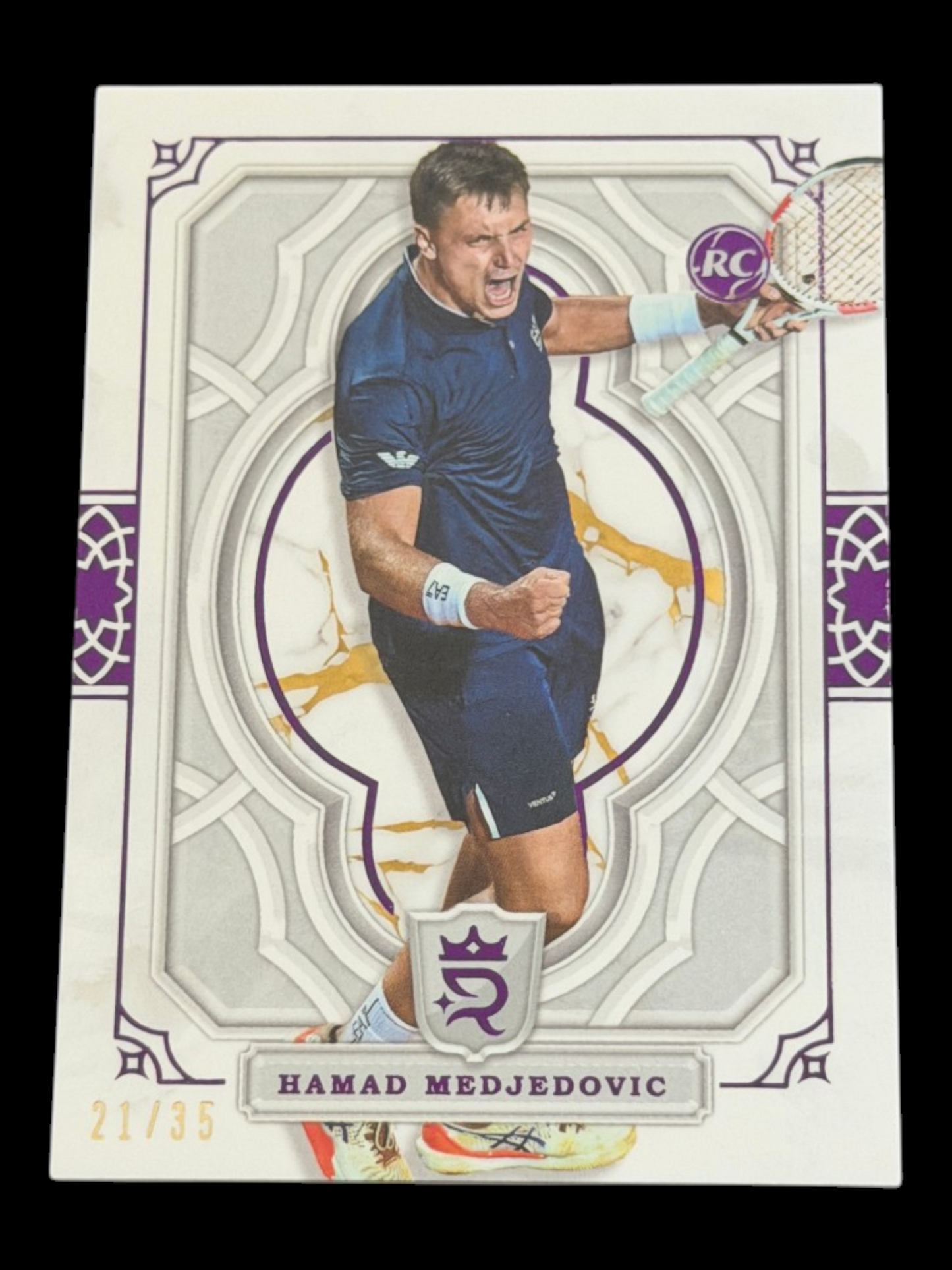 2024 Topps Royalty Purple Hamad Medjedovic /35
