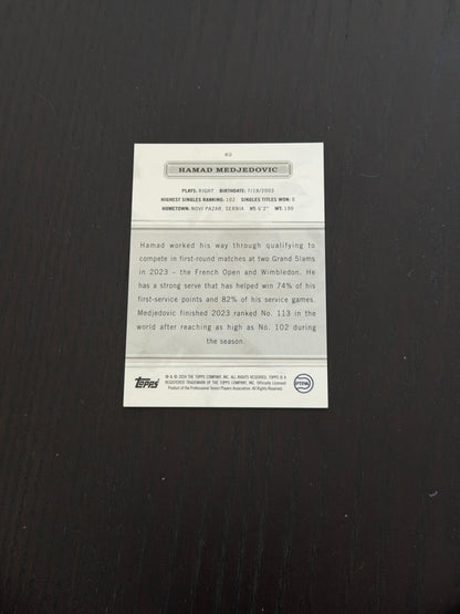 2024 Topps Royalty Purple Hamad Medjedovic /35