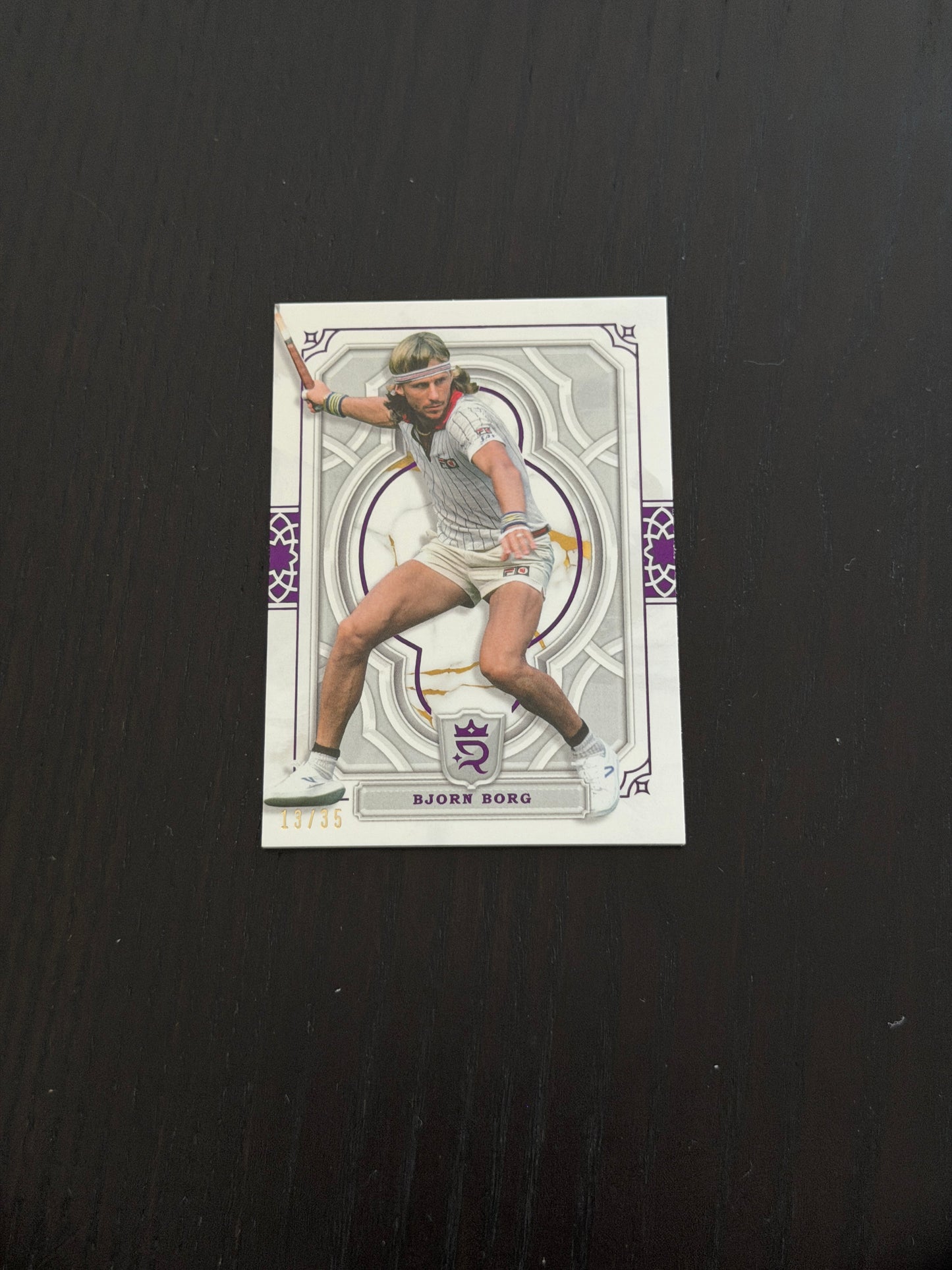2024 Topps Royalty Purple Bjorn Borg /35