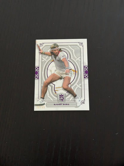 2024 Topps Royalty Purple Bjorn Borg /35