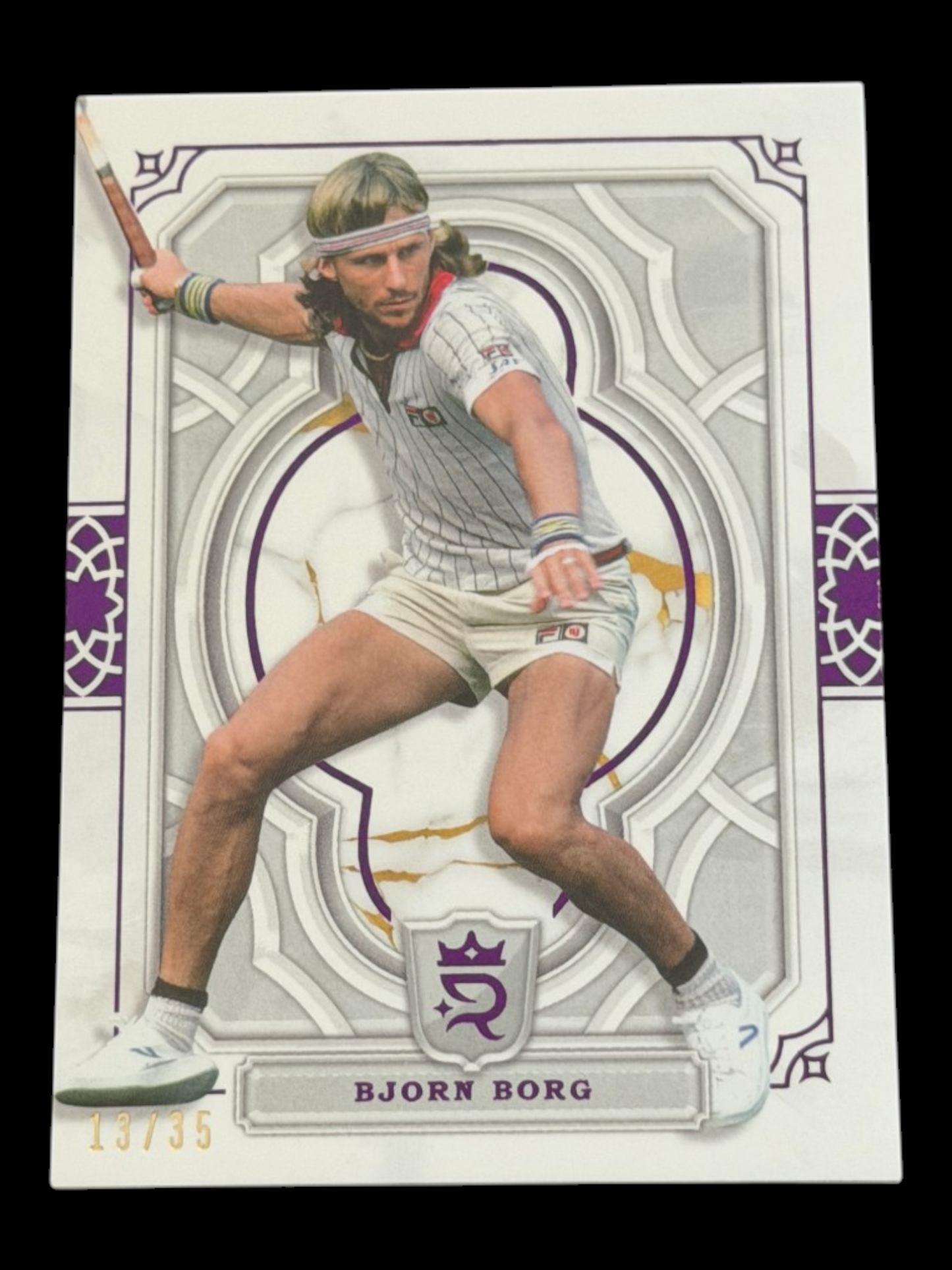 2024 Topps Royalty Purple Bjorn Borg /35