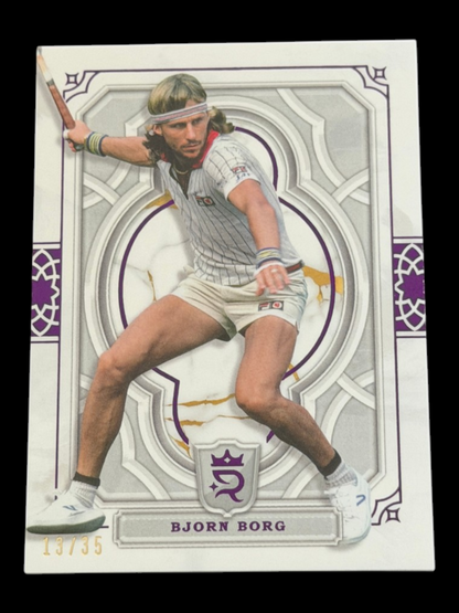 2024 Topps Royalty Purple Bjorn Borg /35