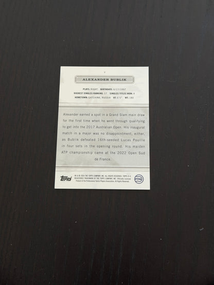 2024 Topps Royalty Alexander Bublik /99