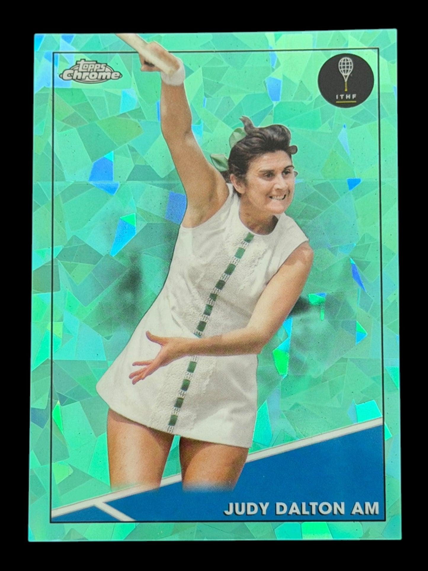2021 Topps Chrome Sapphire Judy Dalton Am — Aqua /199