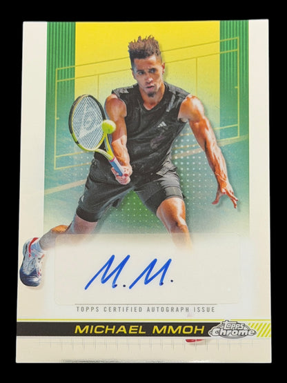 2024 Topps Chrome Michael Mmoh — Auto