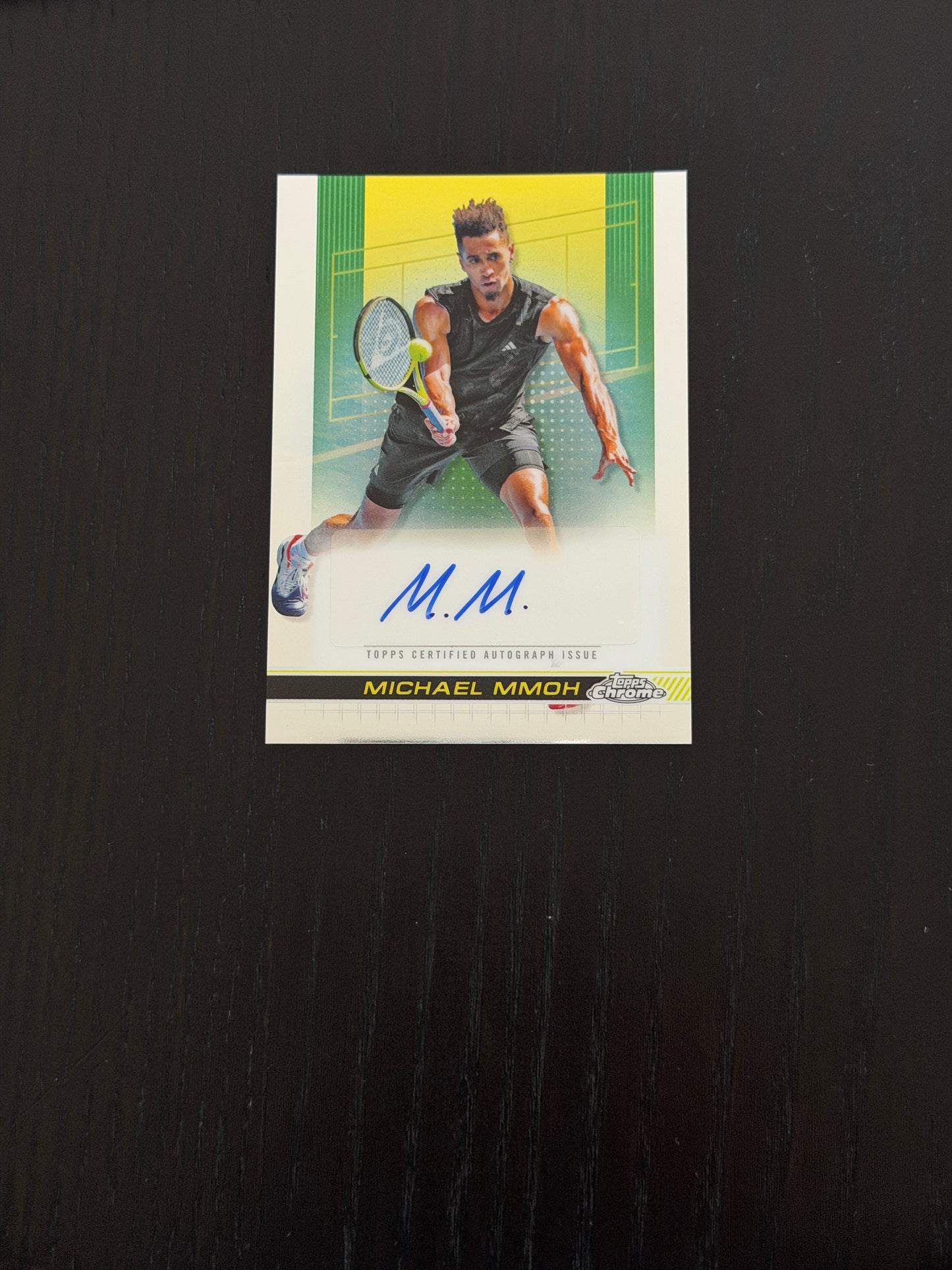 2024 Topps Chrome Michael Mmoh — Auto