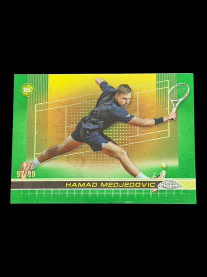 2024 Topps Chrome Hamad Medjedovic — Green /99