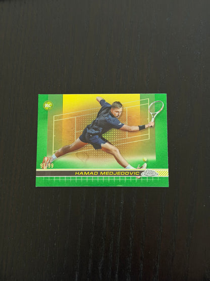 2024 Topps Chrome Hamad Medjedovic — Green /99