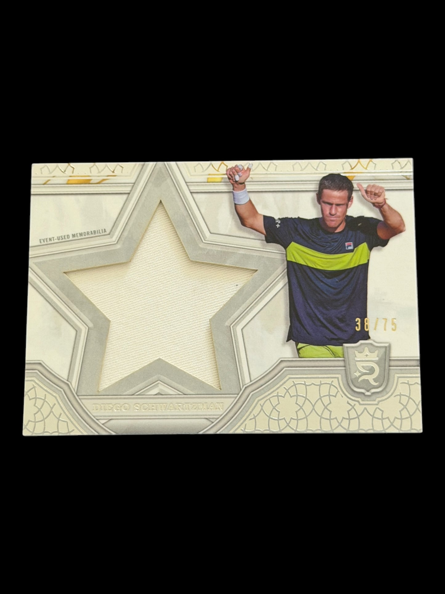 2024 Topps Royalty Diego Schwartzman — Star Relic /75