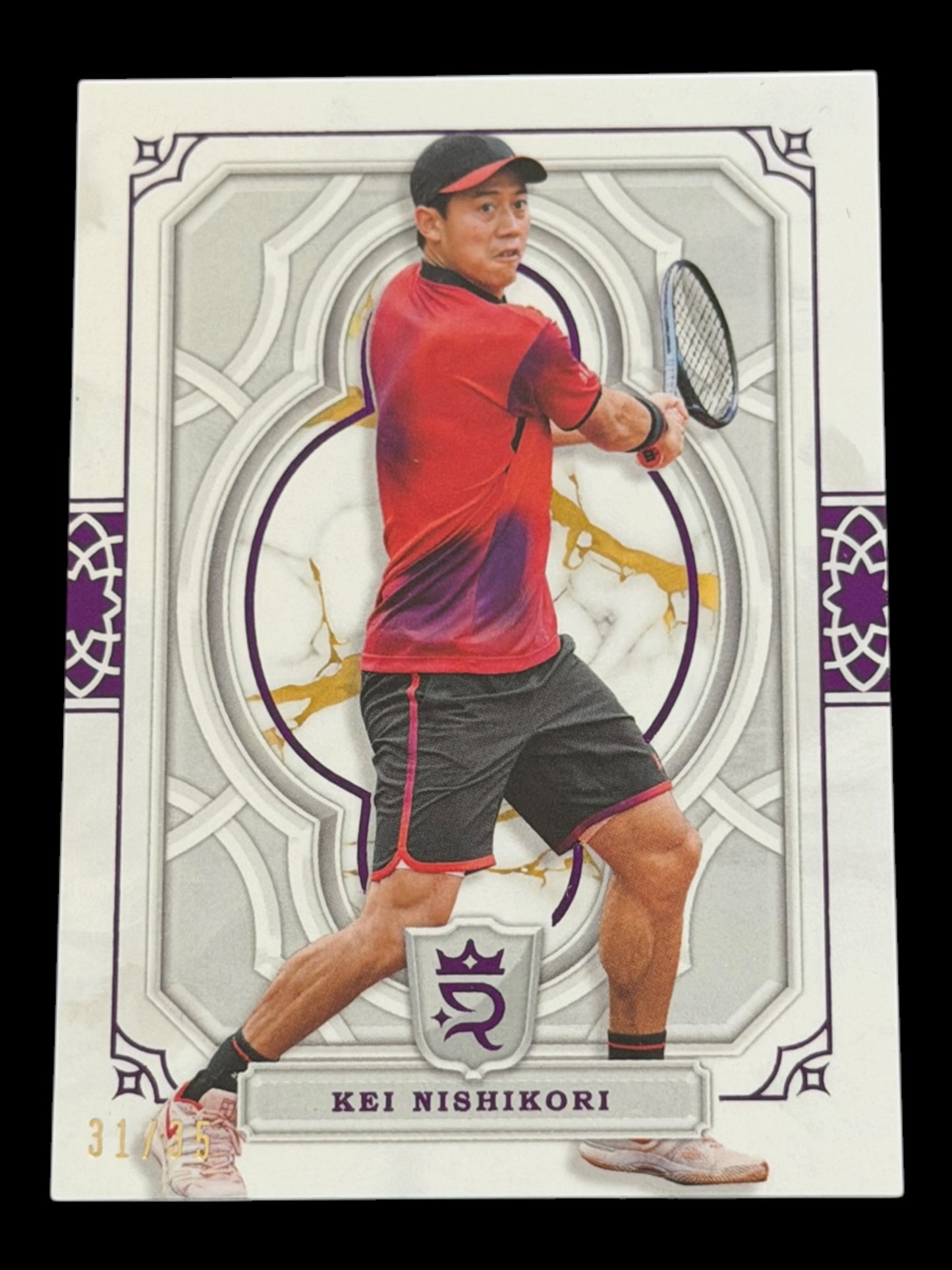 2024 Topps Royalty Purple Kei Nishikori /35