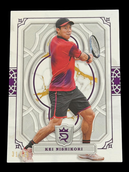 2024 Topps Royalty Purple Kei Nishikori /35