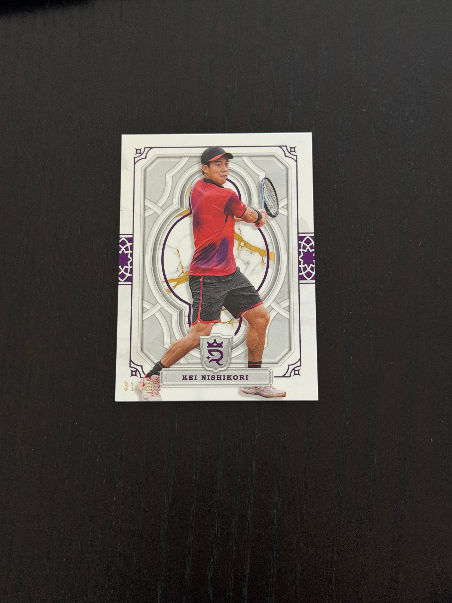 2024 Topps Royalty Purple Kei Nishikori /35