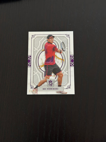 2024 Topps Royalty Purple Kei Nishikori /35