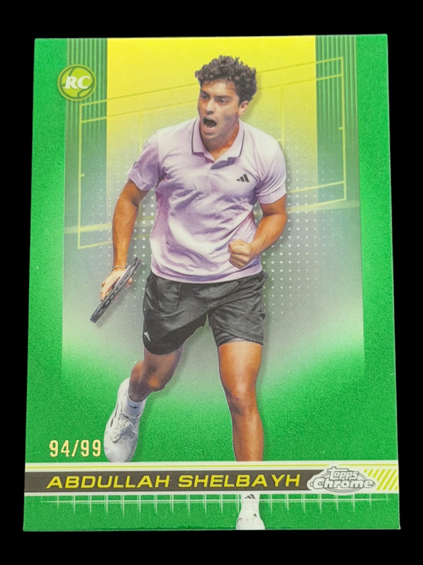 2024 Topps Chrome Abdullah Shelbayh — Green /99