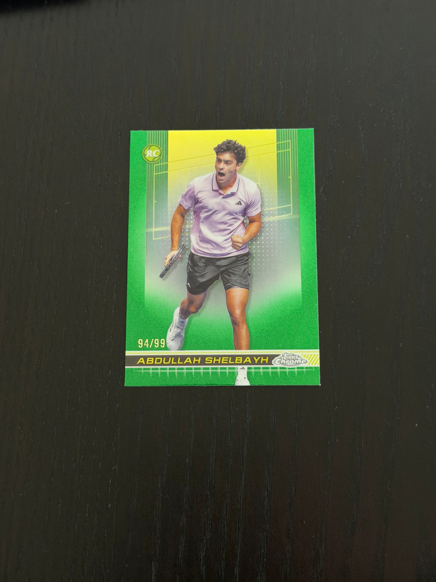 2024 Topps Chrome Abdullah Shelbayh — Green /99